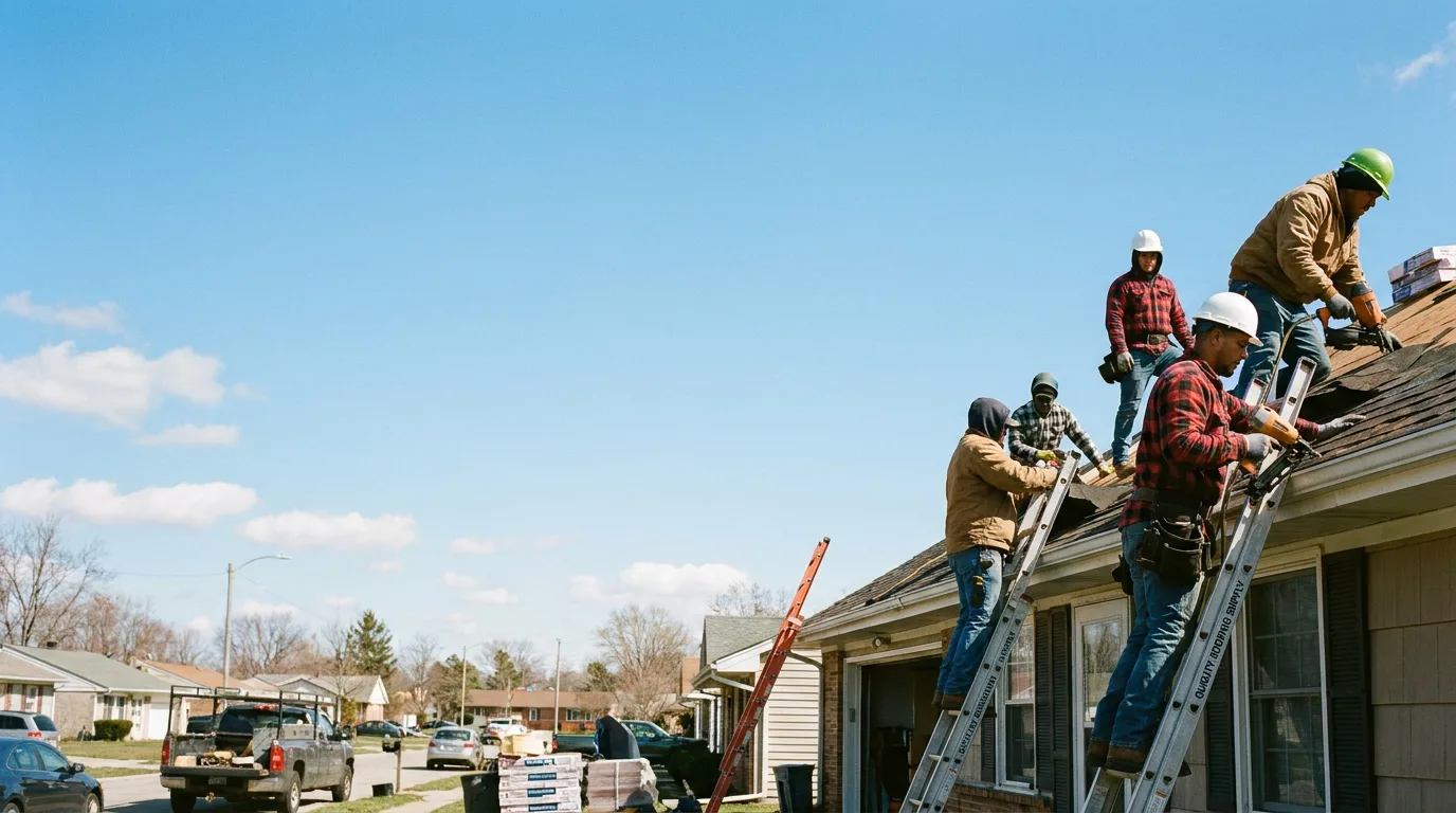 Roofing in Columbus City, IA near me